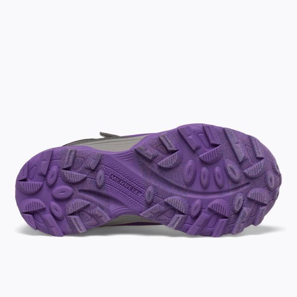 Merrell |  Moab Speed Mid A/C Waterproof-Grey/Pink/Purple