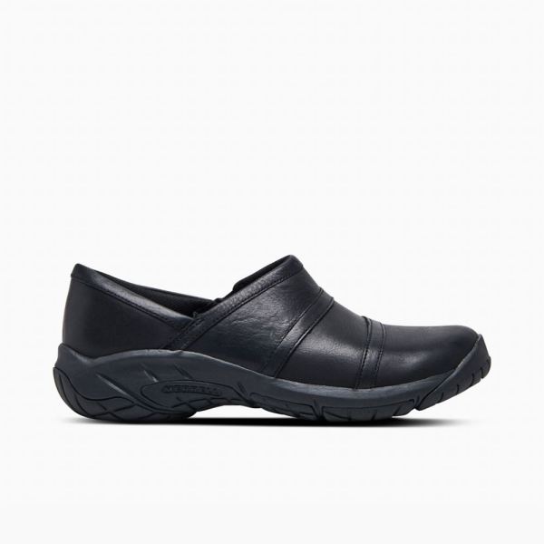 Merrell | Encore Moc 4 Leather Wide Width-Black