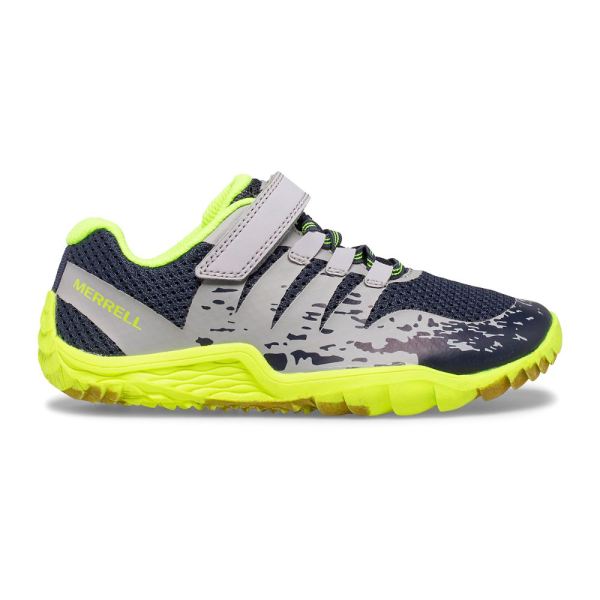 Merrell | Trail Glove 5 A/C Shoe-Grey/Navy/Citron