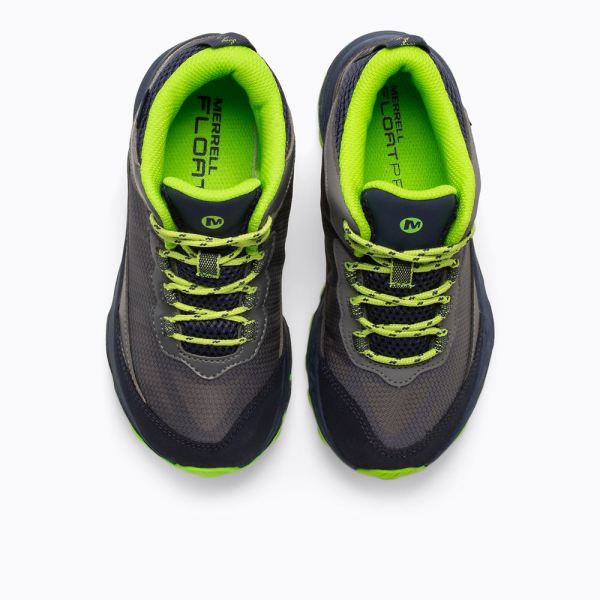 Merrell |  Moab Speed Mid Waterproof-Navy/Grey/Lime