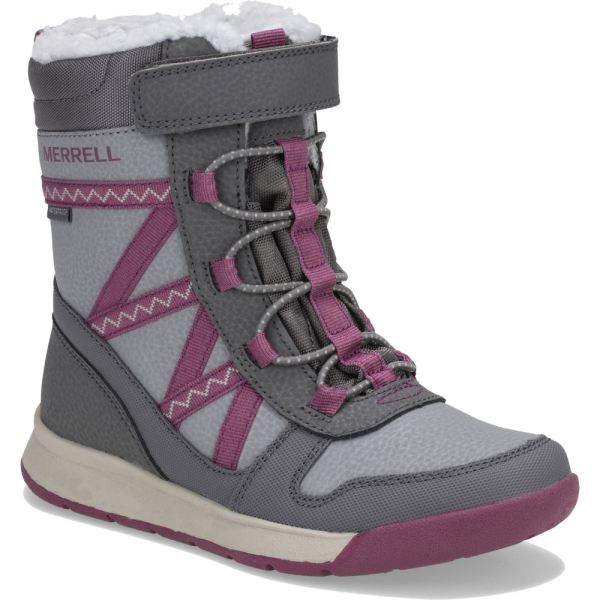 Merrell |  Snow Crush 2.0 Waterproof Boot-Grey/Berry