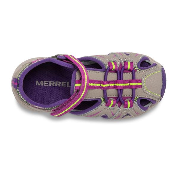 Merrell |  Hydro Jr. Sandal-Tan/Purple