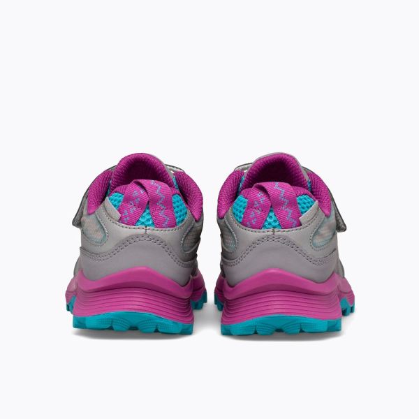Merrell |  Moab Speed Low A/C Waterproof-Grey/Silver/Turquoise