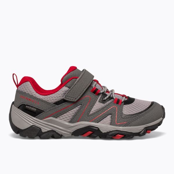 Merrell | Trail Quest-Grey/Red/Black