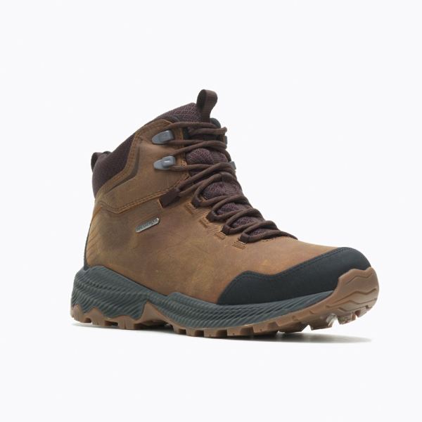 Merrell |  Forestbound Mid Waterproof-Merrell Tan
