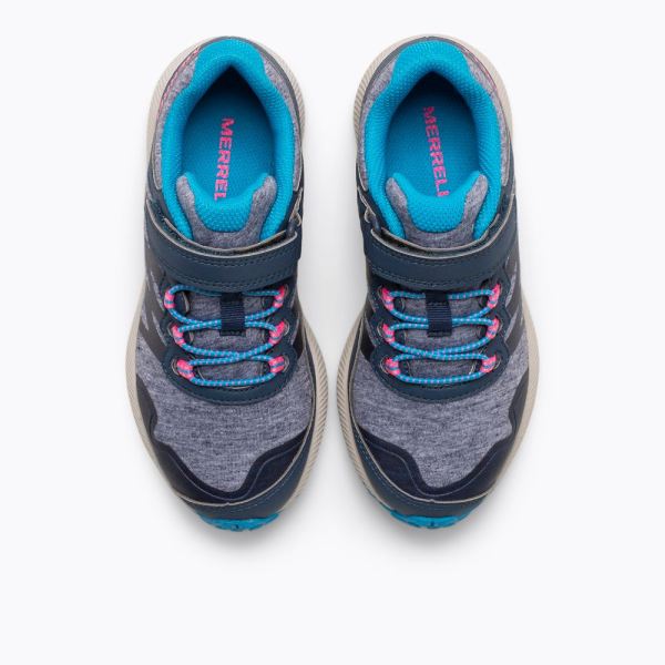 Merrell |  Nova 2 Sneaker-Navy/Heather/Turquoise