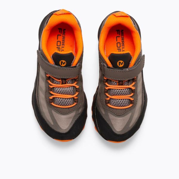 Merrell |  Moab Speed Low A/C Waterproof-Gunsmoke/Black/Orange