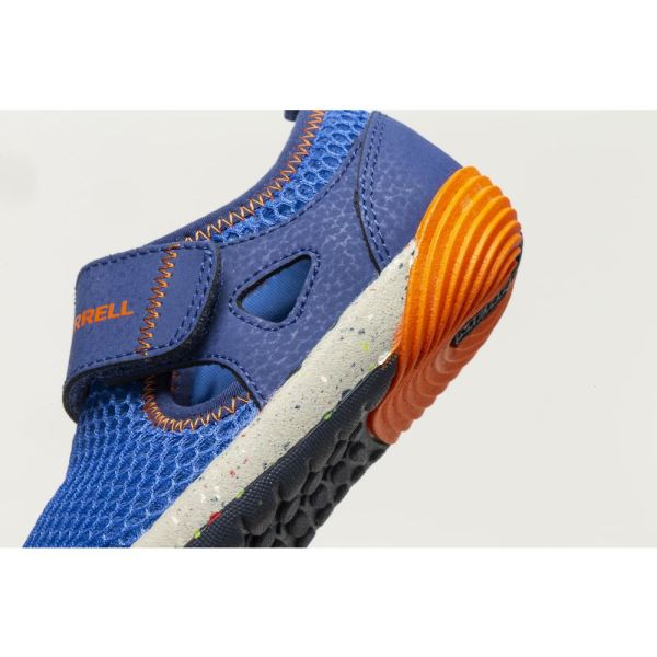 Merrell |  Bare Steps® H2O Sneaker-Blue/Orange
