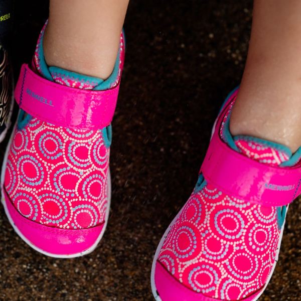 Merrell |  Bare Steps® H2O Chroma Sneaker-Berry/Turq