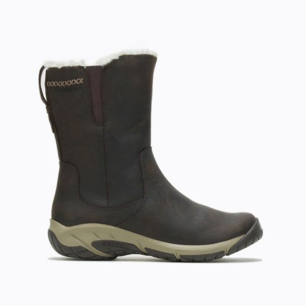 Merrell | Encore 4 Tall Zip Polar Waterproof Wide Width-Espresso