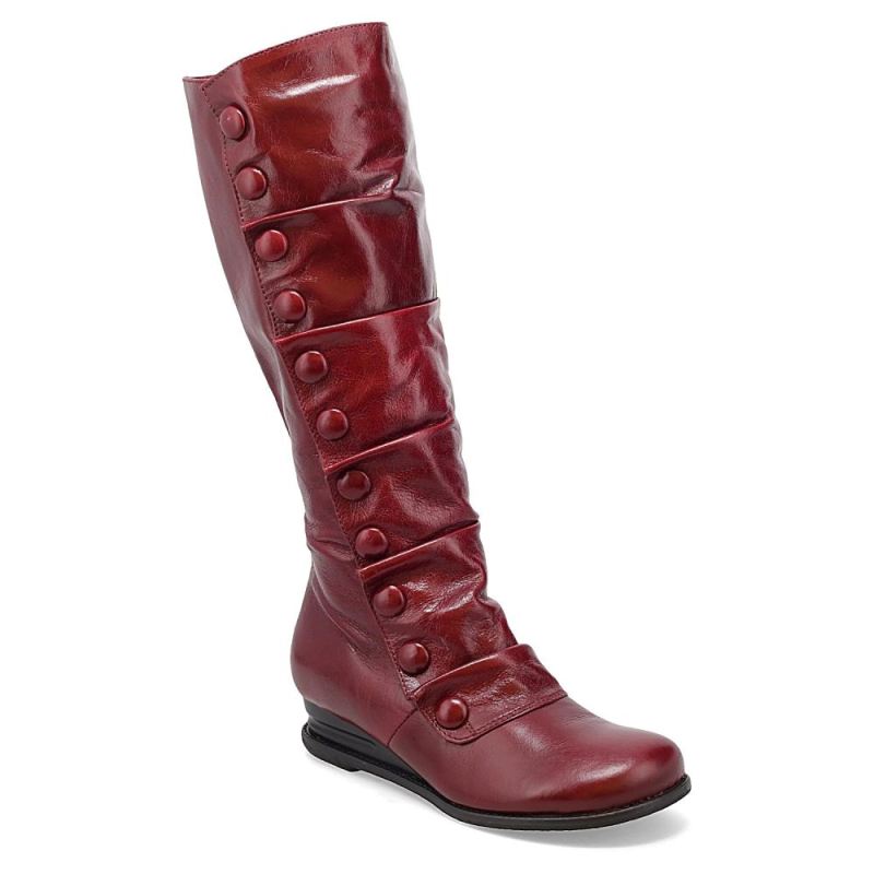 MIZ MOOZ WOMEN'S BOBBIE WIDE CALF-Ruby