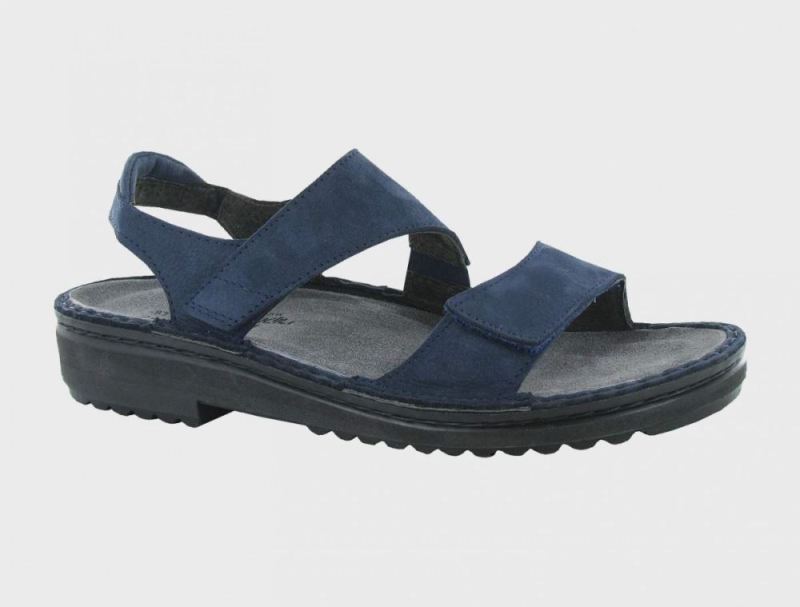 Naot | Enid-Navy Velvet Nubuck