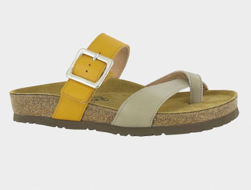 Naot | Fresno-Soft Beige Lthr / Marigold Lthr
