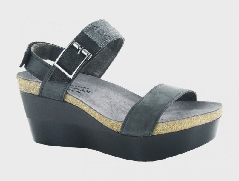 Naot | Alpha-Oily Coal / Rep Gray / Black Velvet