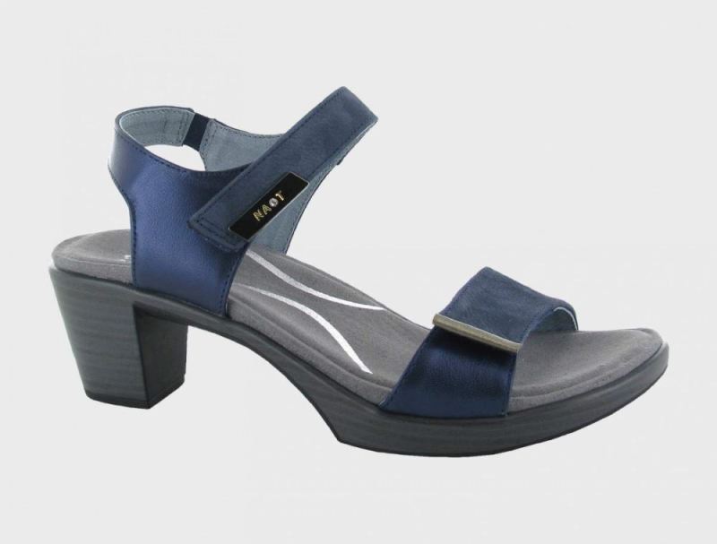 Naot | Intact-Navy Velvet / Polar Lthr / Pewter