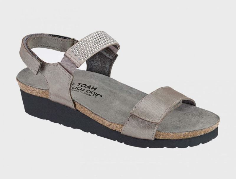 Naot | Lisa-Silver Threads Leather