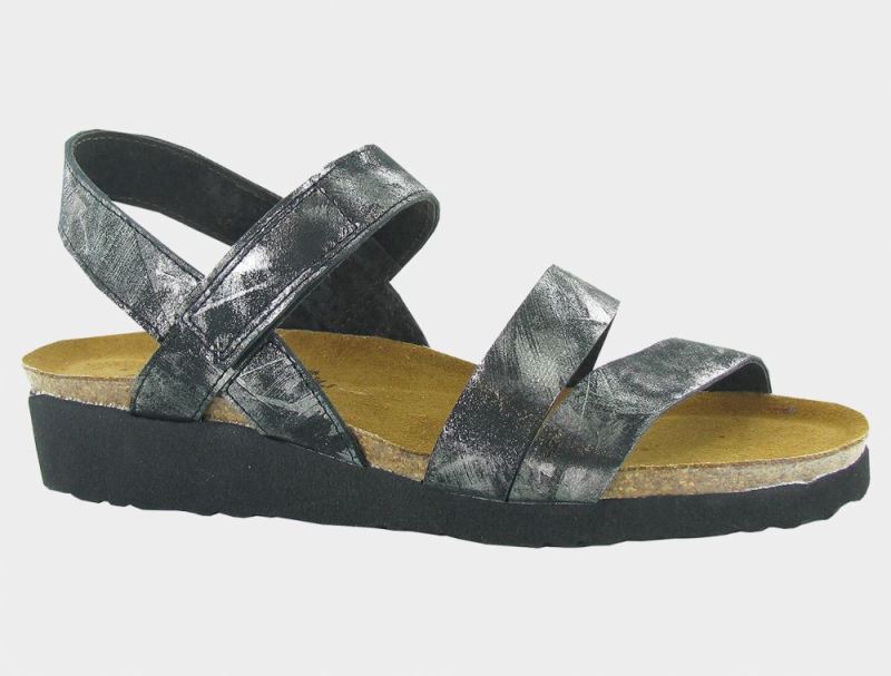 Naot | Kayla-Metallic Onyx Lthr