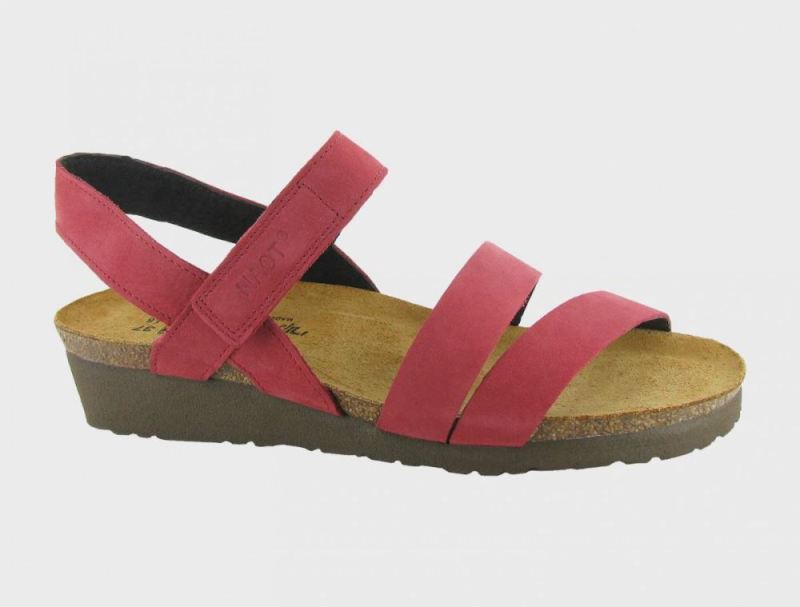 Naot | Kayla-Brick Red Nubuck