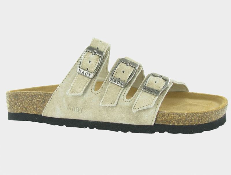 Naot | Austin-Sand Stone Suede