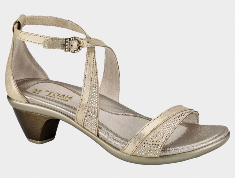 Naot | Onward-Gold Threads / Beige w / Crystal