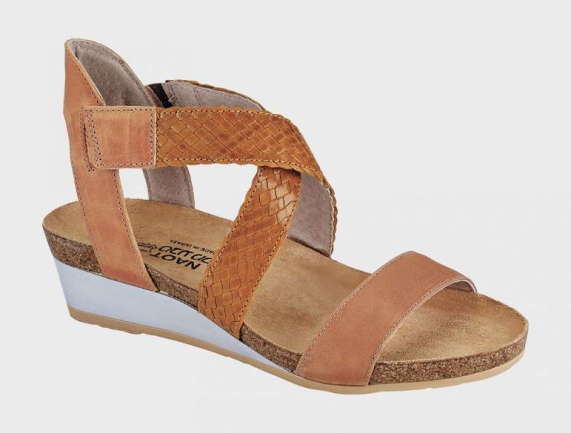 Naot | Cupid-Oily Dune Nubuck / Camel Braid
