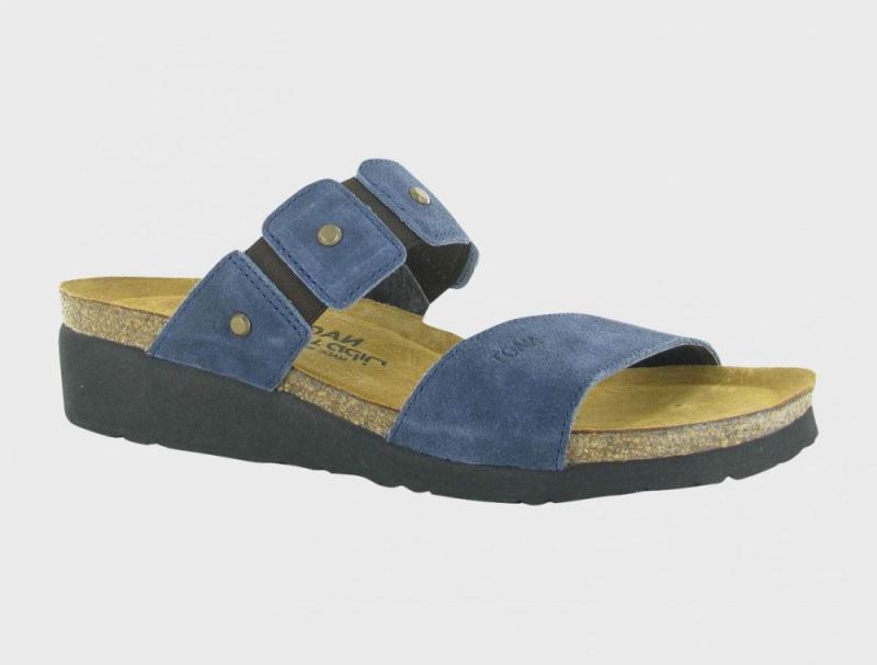 Naot | Scarlett-Midnight Blue Suede