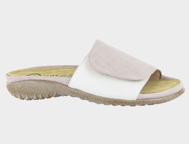 Naot | Ipo-Pink Linen Lthr / Soft White Lthr