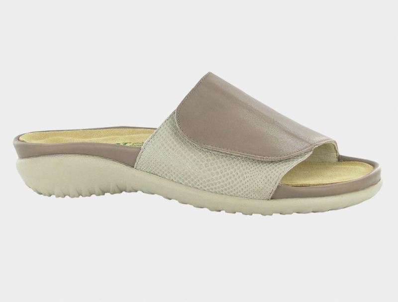 Naot | Ipo-Soft Stone Lthr / Beige Lizard Lthr