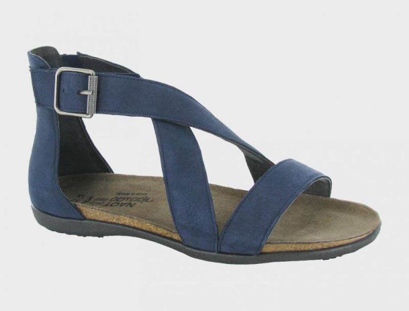 Naot | Rianna-Navy Velvet Nubuck