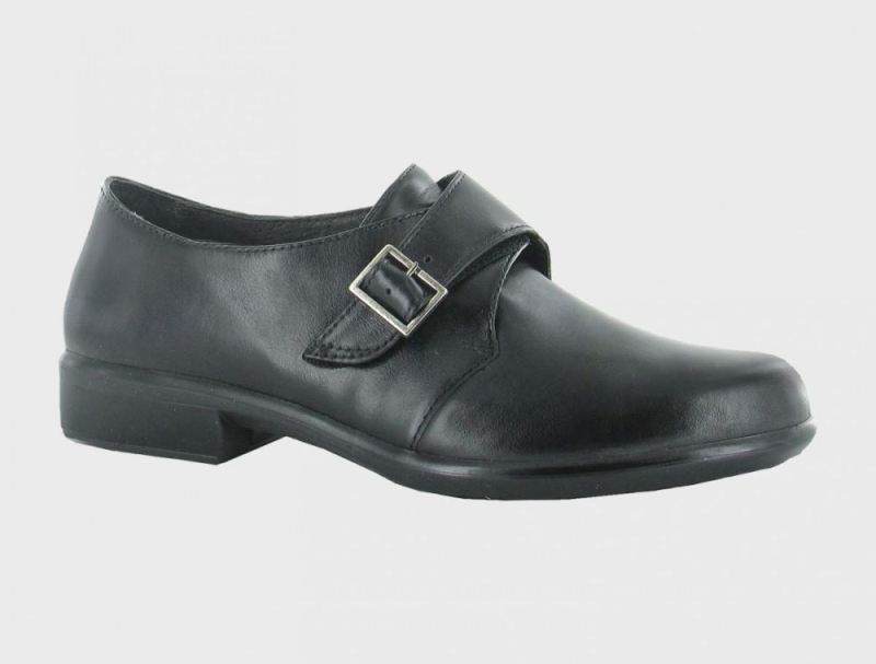 Naot | Borasco-Black Madras Leather