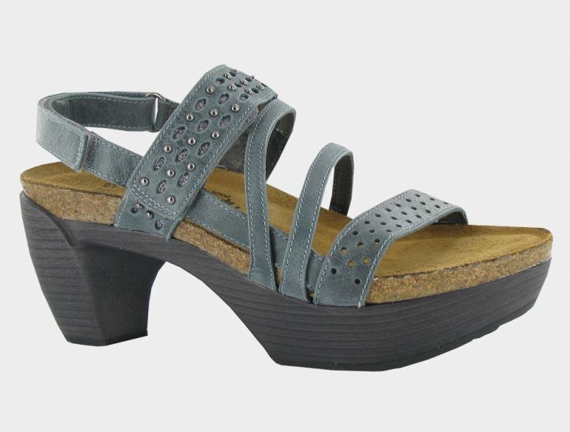 Naot | Relate-Blue Slate Leather