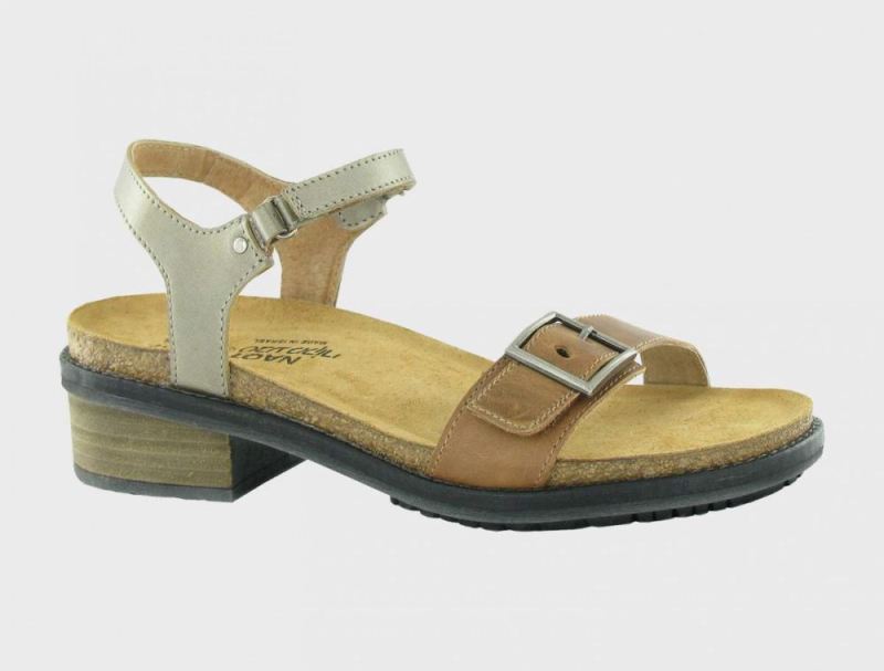 Naot | Boho-Latte Brown Lthr / Pewter Lthr