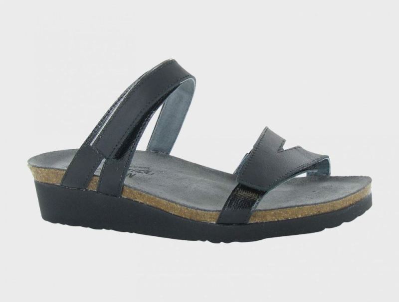 Naot | Presley-Jet Black Lthr / Black Luster Lthr