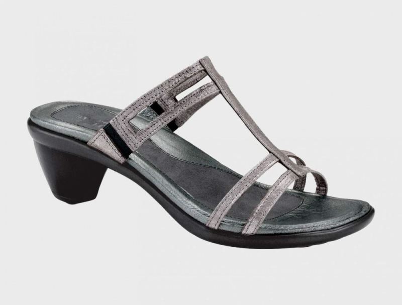 Naot | Loop-Silver Threads Leather