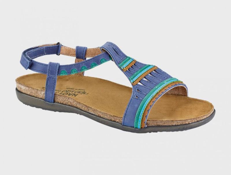 Naot | Odelia-Oily Blue Nubuck / Oily Emerald Nubuck