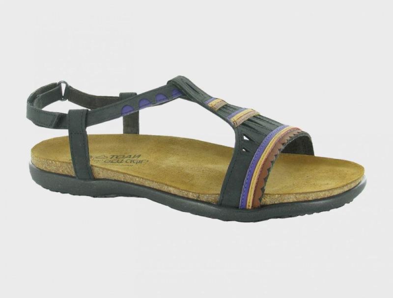 Naot | Odelia-Oily Coal Nubuck / Purple Lthr