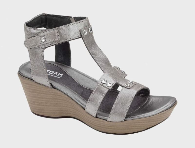 Naot | Flirt-Silver Threads Leather