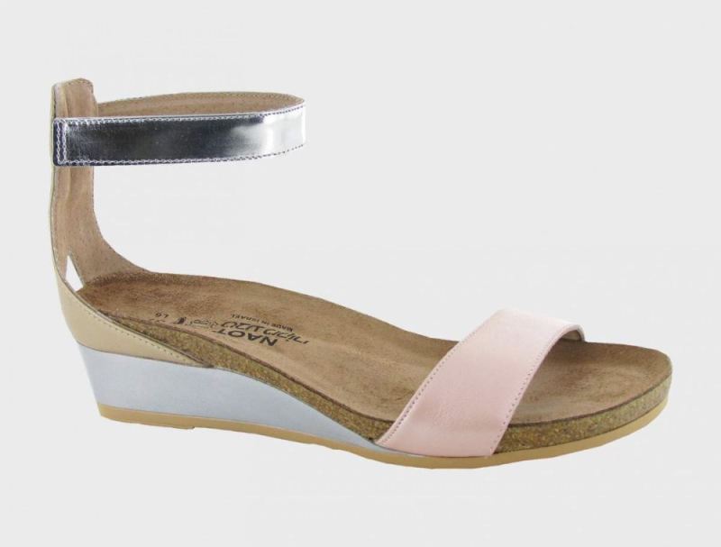 Naot | Pixie-Pearl Rose / Champagne / Silver Mirror