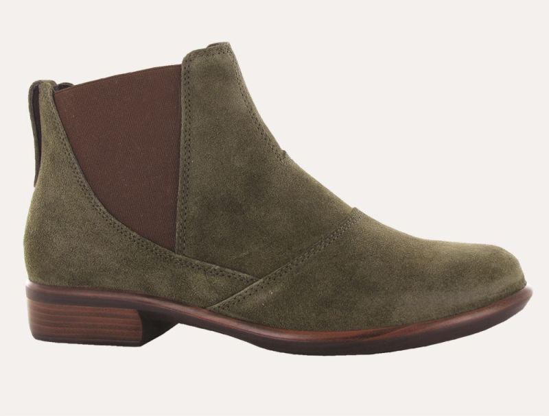 Naot | Ruzgar-Oily Olive Suede