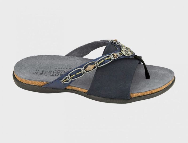 Naot | Jennifer-Polar Sea Lthr / Navy Stretch