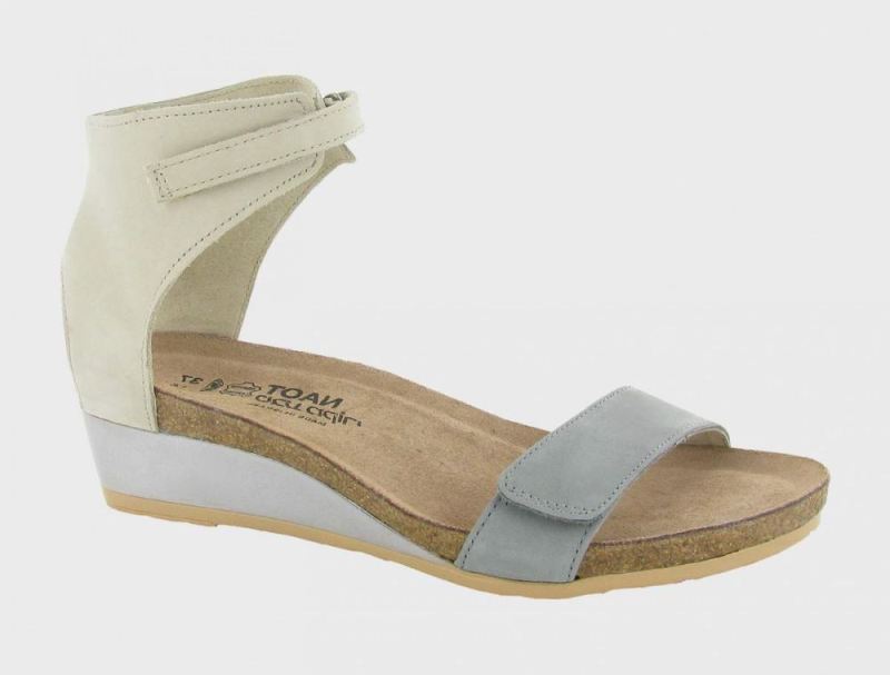 Naot | Prophecy-Light Gray Nubuck / Beige Nubuck