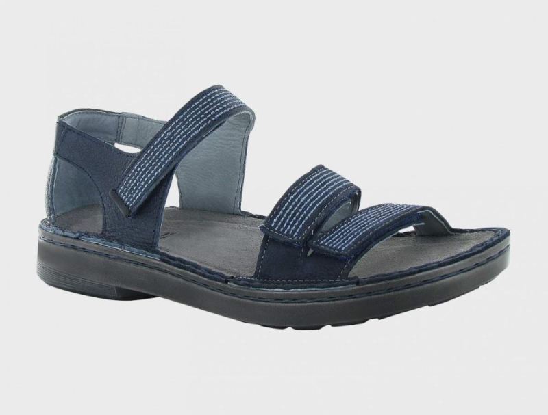Naot | Amarante-Soft Ink Lthr / Navy Velvet Nubuck / Jet Black Lthr