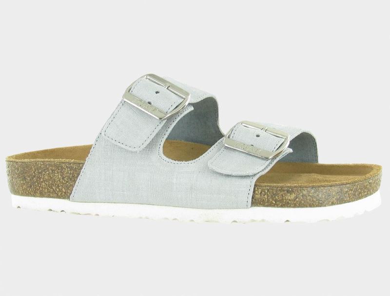 Naot | Santa Barbara Womens-Gray Linen Lthr