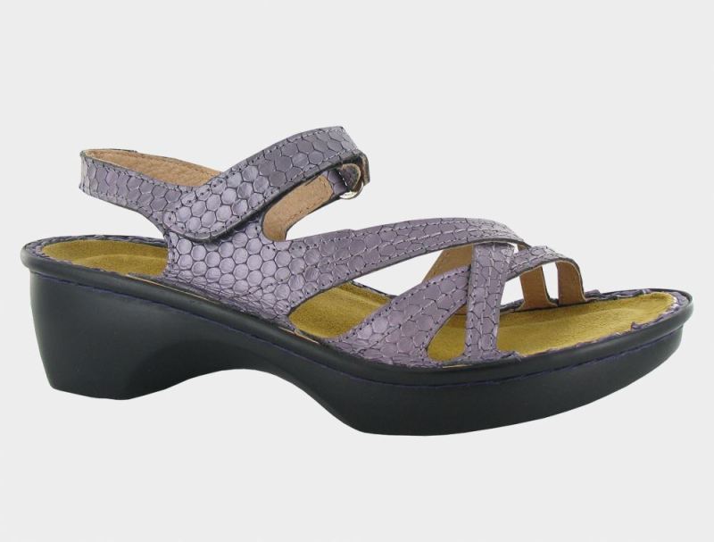 Naot | Paris-Graphic Purple Leather