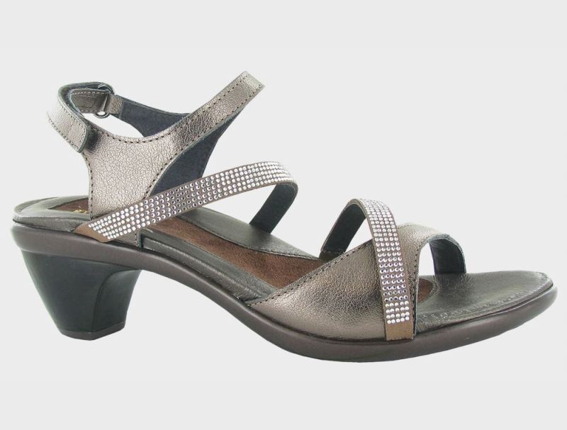 Naot | Innovate-Radiant Copper Lthr / Brown w / Copper Rhinestones