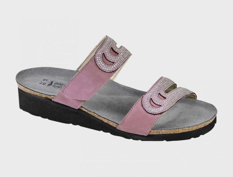 Naot | Ainsley-Lilac Nubuck / Lilac w / Silver Rivets
