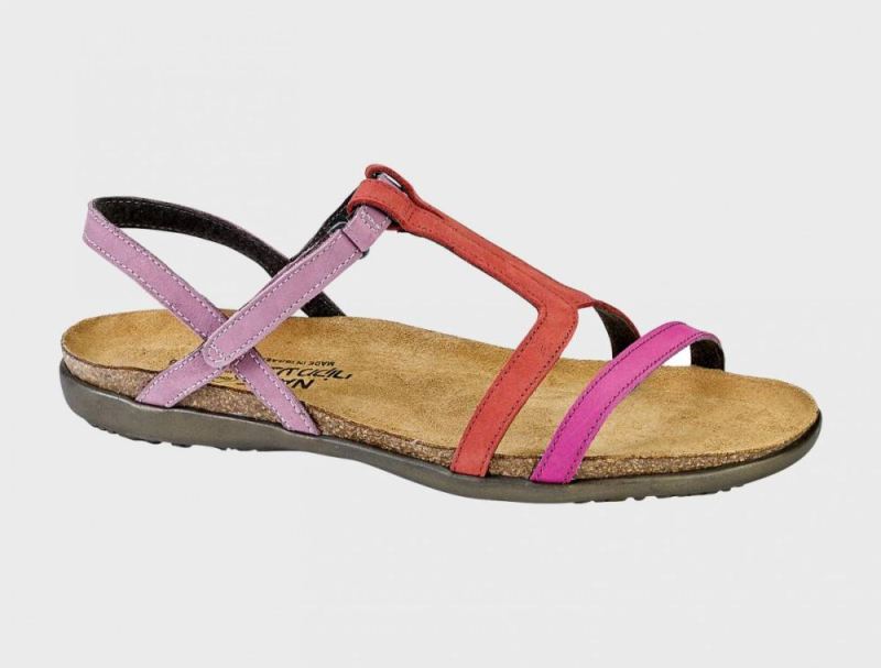 Naot | Judith-Pink Plum Nubuck / Brick Red Nubuck / Lilac Nubuck