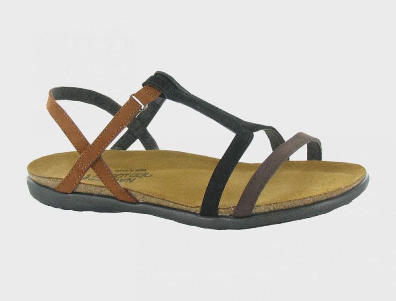 Naot | Judith-Coffee Bean Nubuck / Black Velvet Nubuck / Hawaiian Brown Nubuck