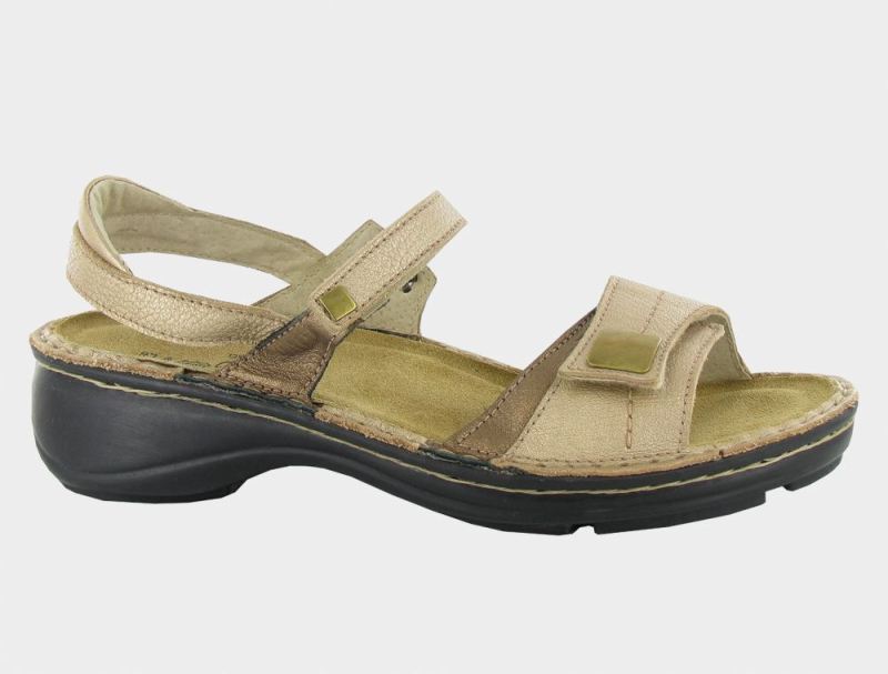 Naot | Papaya-Grecian Gold / Champagne Lthr