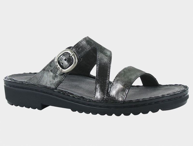 Naot | Geneva-Metallic Onyx Lthr